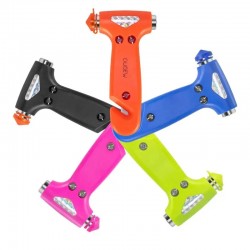 Multifunectional 3 in 1 Safety Emergerent Escape Tool with Seat Belt Cutter Safety Escape Hammer